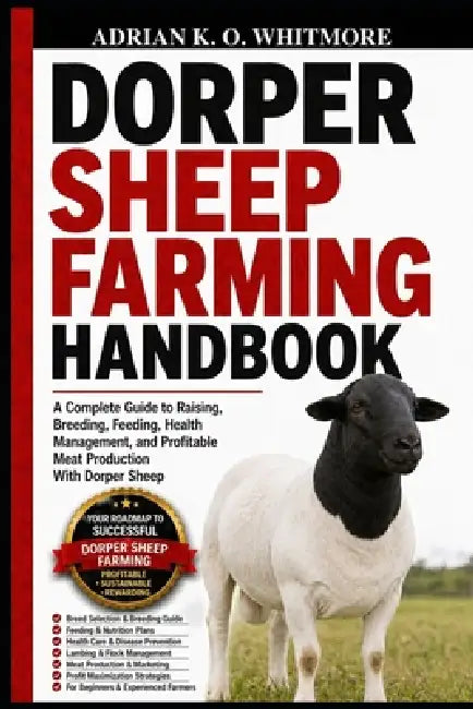 Dorper Sheep Farming Handbook: A Complete Guide to Raising, Breeding, Feeding, Health Management, and Profitable Meat Production With Dorper Sheep by Adrian K. O. Whitmore