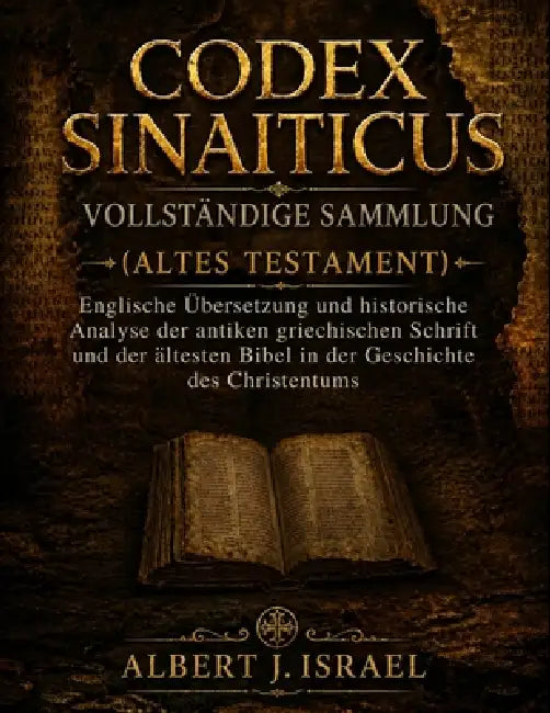 Codex Sinaiticus Vollständige Sammlung (Altes Testament): Englische Übersetzung und historische Analyse der antiken griechischen Schrift und der ältes by Albert J. Israel
