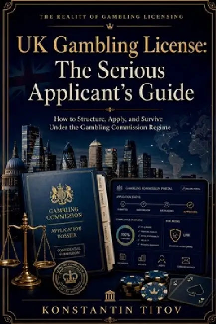 UK Gambling License: The Serious Applicant's Guide: How to Structure, Apply, and Survive Under the Gambling Commission Regime by Konstantin Titov