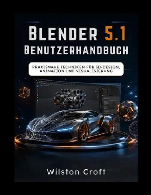 Blender 5.1 Benutzerhandbuch: Praxisnahe Techniken für 3D-Design, Animation und Visualisierung by Wilston Croft