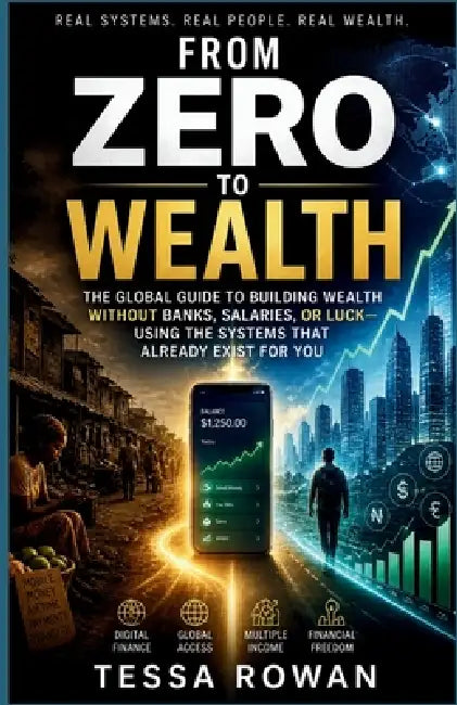 From Zero To Wealth: How Billions of People Can Build Money Systems Without Banks, Salaries, or Formal Financial Access by Yunexx Yunexx, Tessa Rowan