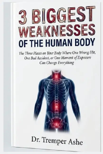 3 Biggest Weaknesses of the Human Body: The Three Places on Your Body Where One Wrong Hit, One Bad Accident, or One Moment of Exposure Can Change Ever by Tremper Ashe