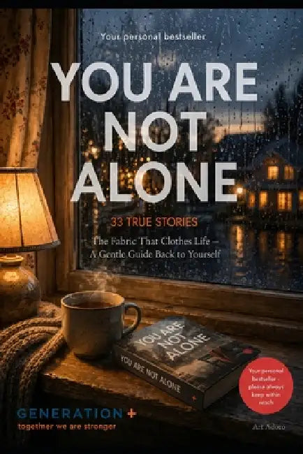 50+ *You Are Not Alone* - A Timetable Through the Quiet Country: Sometimes one sentence changes a life. Sometimes that sentence is in a book. by Art Adoro