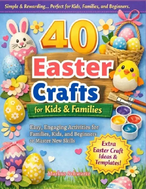 40 Easter Craft: Fun and Creative Crafting Projects for All Ages: Easy, Engaging Activities for Families, Kids, and Beginners to Master New Skills by Markus Schwartz