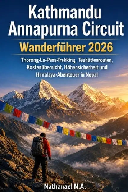 Kathmandu Annapurna Circuit Wanderführer 2026: Thorong-La-Pass-Trekking, Teehüttenrouten, Kostenübersicht, Höhensicherheit und Himalaya-Abenteuer in N by Nathanael N. a.