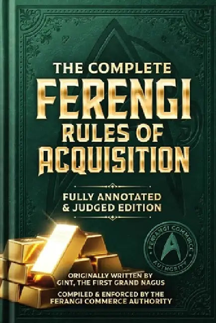 The Complete Ferengi Rules of Acquisition: With Commentaries & Judgments by Gint Quark