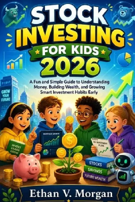 Stock Investing for Kids 2026: A Fun and Simple Guide to Understanding Money, Building Wealth, and Growing Smart Investment Habits Early by Ethan V. Morgan