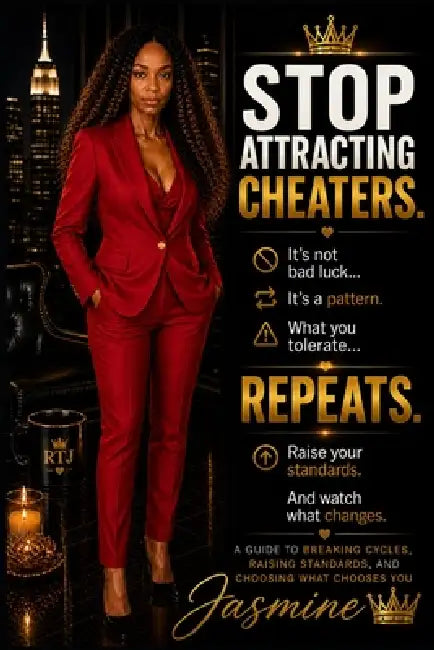 Stop Attracting Cheaters: A Guide to Breaking Cycles, Raising Standards, and Choosing What Chooses You by Jasmine Gonzalez