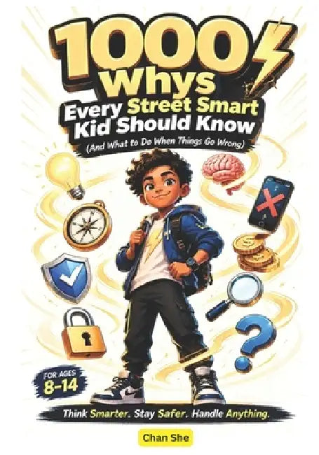 1000 Whys Every Street Smart Kid Should Know (And What to Do When Things Go Wrong): Special gifts for kids ages 8-14 by Chan She