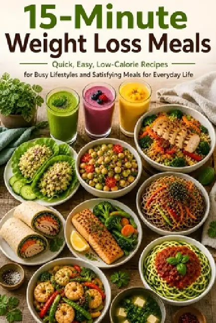 15-Minute Weight Loss Meals: Quick, Easy, Low-Calorie Recipes for Busy Lifestyles and Satisfying Meals for Everyday Life by Johnson 143