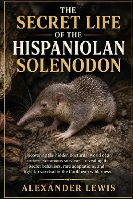 The Secret Life of the Hispaniolan Solenodon: Uncovering the hidden nocturnal world of an ancient, venomous survivor-revealing its secret behaviors, r by Alexander Lewis
