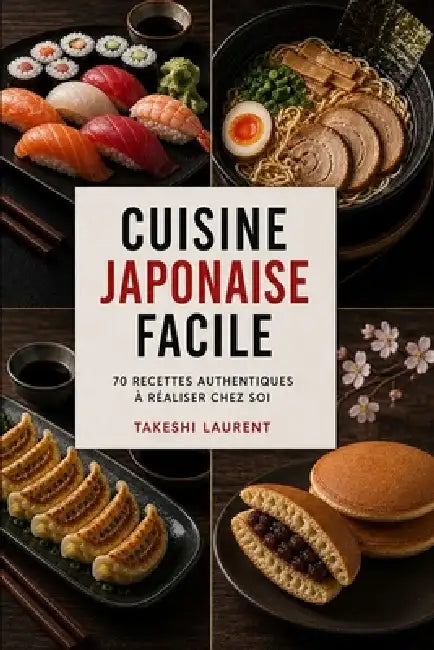 Cuisine Japonaise Facile: 70 recettes authentiques à réaliser chez soi by Laurent Takeshi