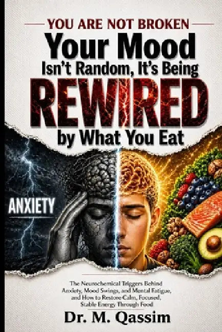 Your Mood Isn't Random It's Being Rewired by What You Eat: The Neurochemical Triggers Behind Anxiety, Mood Swings, and Mental Fatigue and How to Resto by M. Qassim
