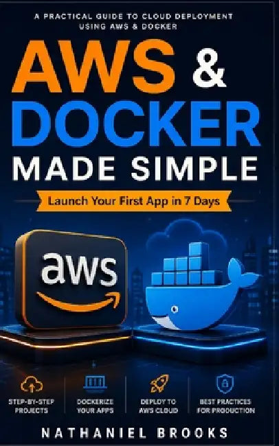 AWS & Docker Made Simple: Launch Your First App in 7 Days by Nathaniel Brooks