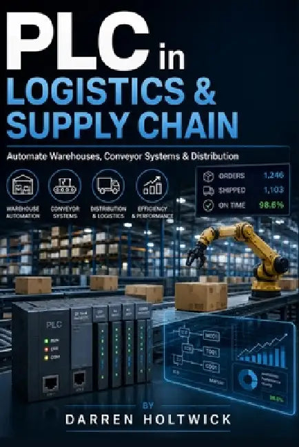 PLC in Logistics & Supply Chain: Automate Warehouses, Conveyor Systems & Distribution by Darren Holtwich
