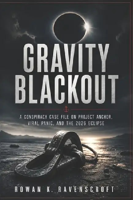 Gravity Blackout: A Conspiracy Case File on Project Anchor, Viral Panic, and the 2026 Eclipse by Rowan K. Ravenscroft
