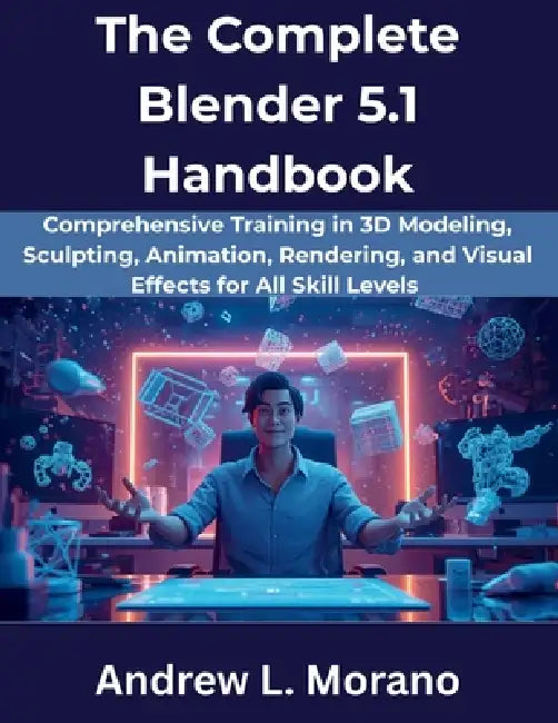The Complete Blender 5.1 Handbook: Comprehensive Training in 3D Modeling, Sculpting, Animation, Rendering, and Visual Effects for All Skill Levels by Andrew L. Morano