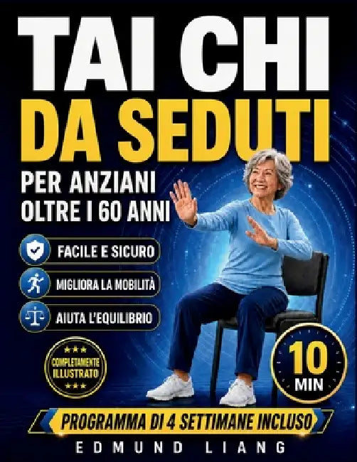 Tai CHI Da Seduti Per Anziani Oltre I 60 Anni: Semplici esercizi da seduti per migliorare equilibrio, flessibilità, respirazione e mobilità quotidiana by Luca Moretti, Edmund Liang