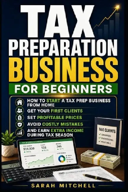 Tax Preparation Business for Beginners: How to Start a Tax Prep Business From Home, Get Your First Clients, Set Profitable Prices, Avoid Costly Mistak by Sarah Mitchell