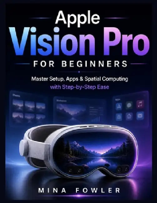 Apple Vision Pro for Beginners: Master Setup, Apps, and Spatial Computing with Step-by-Step Ease by Mina Fowler