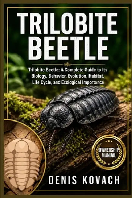 Trilobite Beetle: Trilobite Beetle: A Complete Guide to Its Biology, Behavior, Evolution, Habitat, Life Cycle, and Ecological Importance by Denis Kovach