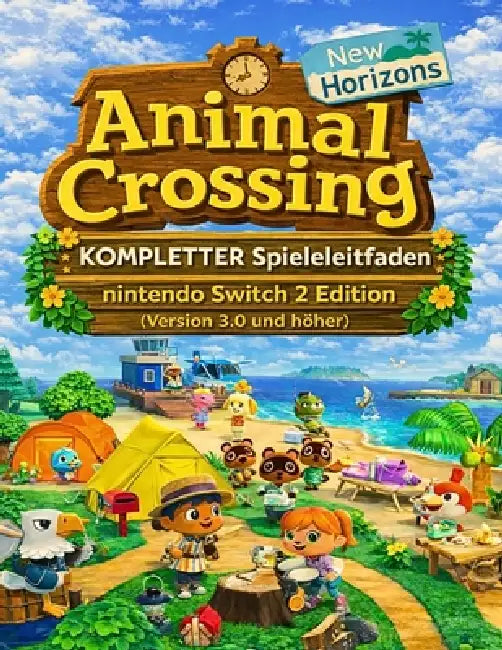 Animal Crossing New Horizons: KOMPLETTER SPIELLEITFADEN (VERSION 3.0 UND HÖHER): Vollständige Spiel-Komplettlösung mit klaren Bildern für besseres Gam by Astwood Publishing