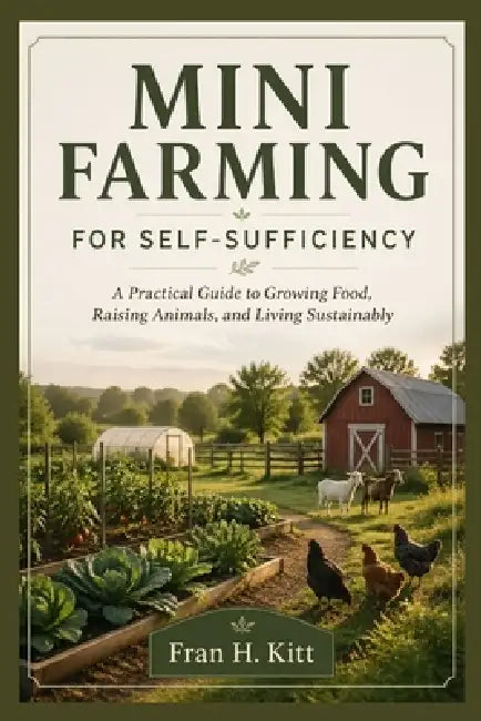 Mini Farming for Self-Sufficiency: A Practical Guide to Growing Food, Raising Animals, and Living Sustainably by Fran H. Kitt