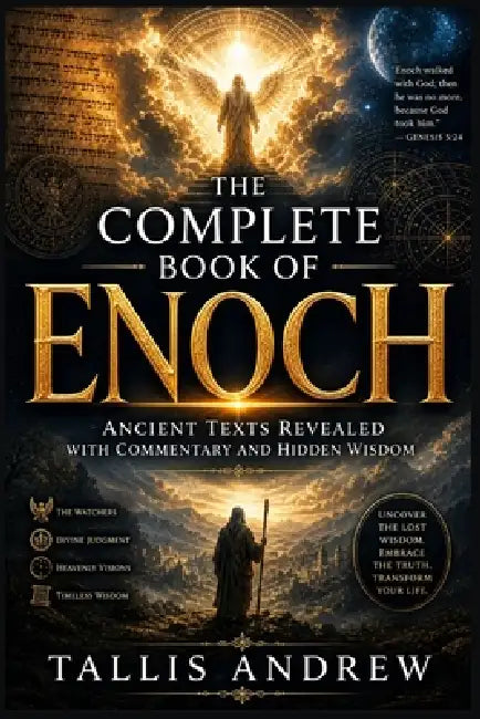 The Complete Book of Enoch: Ancient Texts Revealed with Commentary and Hidden Wisdom by Tallis Andrew