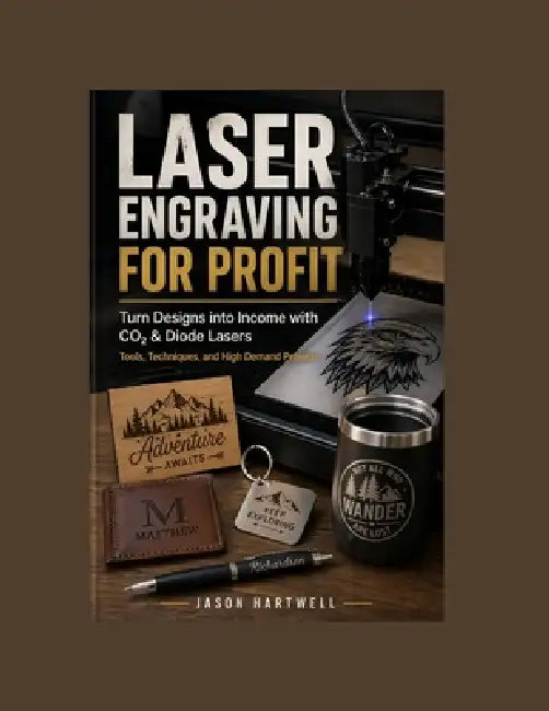 Laser Engraving for Profit: Turn Designs into Income with CO_2 & Diode Lasers: Tools, Techniques, and High Demand Projects by Jason Hartwell
