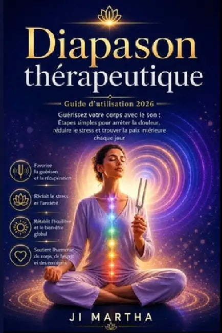 Diapason thérapeutique Guide de l'utilisateur 2026: Guérissez votre corps par le son: des étapes simples pour soulager la douleur, réduire le stress e by Ji Martha, Ji Martha