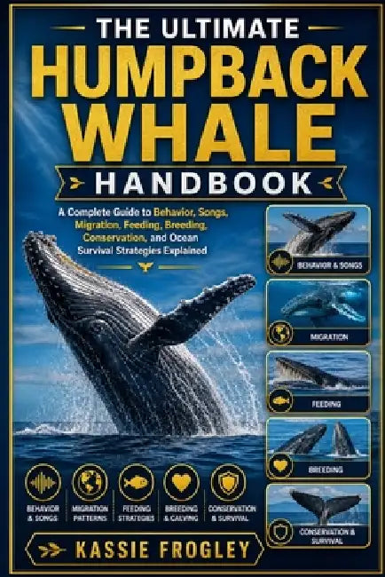 The Ultimate Humpback Whale Handbook: A Complete Guide to Behavior, Songs, Migration, Feeding, Breeding, Conservation, and Ocean Survival Strategies E by Kassie Frogley