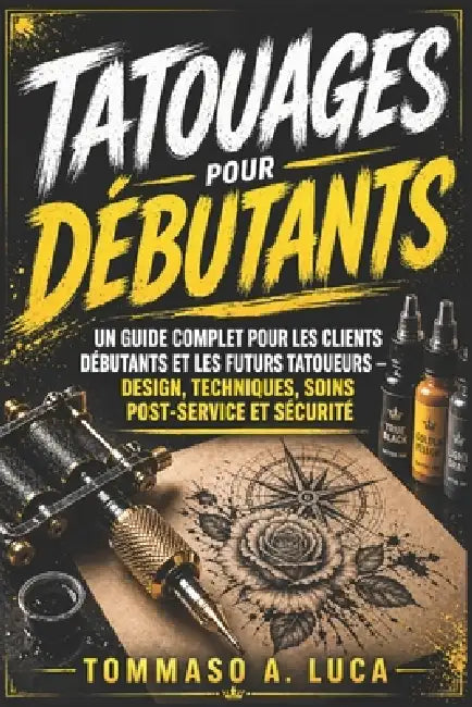 Tatouages Pour Débutants: Un guide complet pour les clients débutants et les futurs tatoueurs - design, techniques, soins post-service et sécurité by Tommaso A. Luca