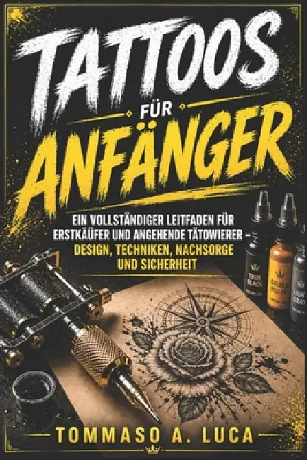 Tattoos Für Anfänger: Ein vollständiger Leitfaden für Erstkäufer und angehende Tätowierer - Design, Techniken, Nachsorge und Sicherheit by Tommaso A. Luca