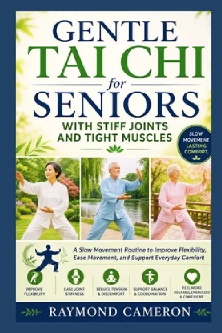 Gentle Tai Chi for Seniors with Stiff Joints and Tight Muscles: A Slow Movement Routine to Improve Flexibility, Ease Movement, and Support Everyday Co by Raymond Cameron