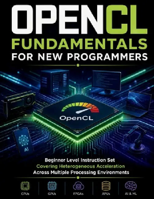 OpenCL Fundamentals for New Programmers: Beginner Level Instruction Set Covering Heterogeneous Acceleration Across Multiple Processing Environments by Julien S. Roderic