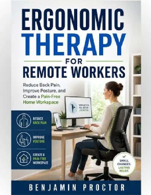 Ergonomic Therapy for Remote Workers: Reduce Back Pain, Improve Posture, and Create a Pain-Free Home Workspace by Benjamin Proctor
