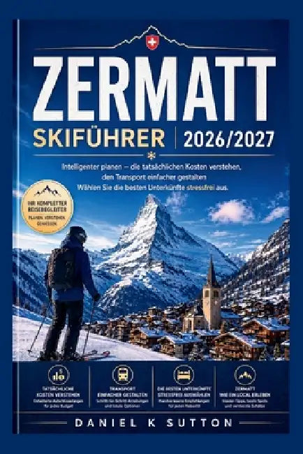 Zermatt Skiführer 2026/2027: Planen Sie cleverer - Verstehen Sie die tatsächlichen Kosten, navigieren Sie mühelos durch den öffentlichen Nahverkehr un by Daniel K. Sutton
