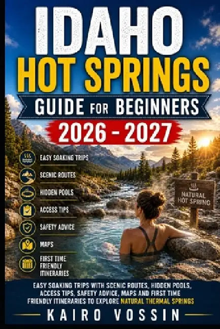 Idaho Hot Springs Guide for Beginners: Easy Soaking Trips with Scenic Routes Hidden Pools Access Tips Safety Advice Maps and First Time Friendly Itine by Kairo Vossin