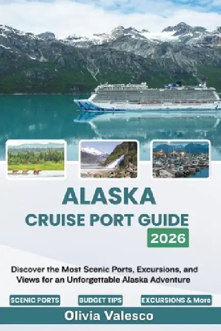 Alaska Cruise Port Guide 2026: Discover the Most Scenic Ports, Excursions, and Views for an Unforgettable Alaska Adventure by Olivia Valesco