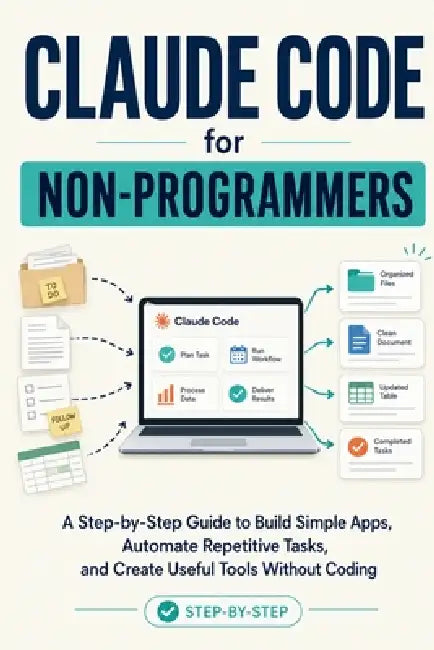 Claude Code for Non-Programmers: A Step-by-Step Guide to Build Simple Apps, Automate Repetitive Tasks, and Create Useful Tools Without Coding by Marcus Ellington