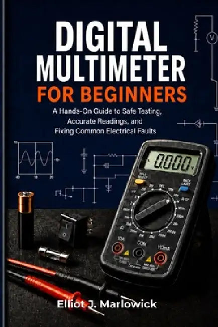 Digital Multimeter for Beginners: A Hands-On Guide to Safe Testing, Accurate Readings, and Fixing Common Electrical Faults by Elliot J. Marlowick