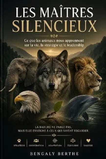 Les maîtres silencieux: Ce que les animaux nous apprennent sur la vie, la stratégie et le leadership by Bengaly Berthé