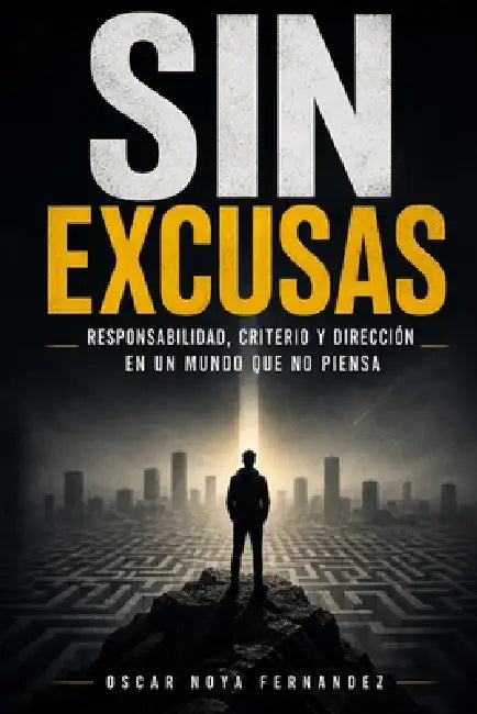 Sin Excusas: Responsabilidad, Criterio Y Dirección En Un Mundo Que No Piensa by Oscar Noya Fernandez