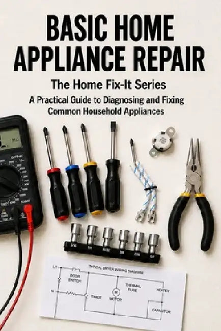 Basic Home Appliance Repair: A Practical Guide to Diagnosing and Fixing Common Household Appliances by Talor Press