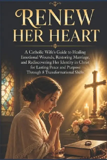 Renew Her Heart: A Catholic Wife's Guide to Healing Emotional Wounds, Restoring Marriages, and Rediscovering Her Identity in Christ for Lasting Peace by Rosalie Arden
