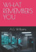 What Remembers You by A. G. Williams