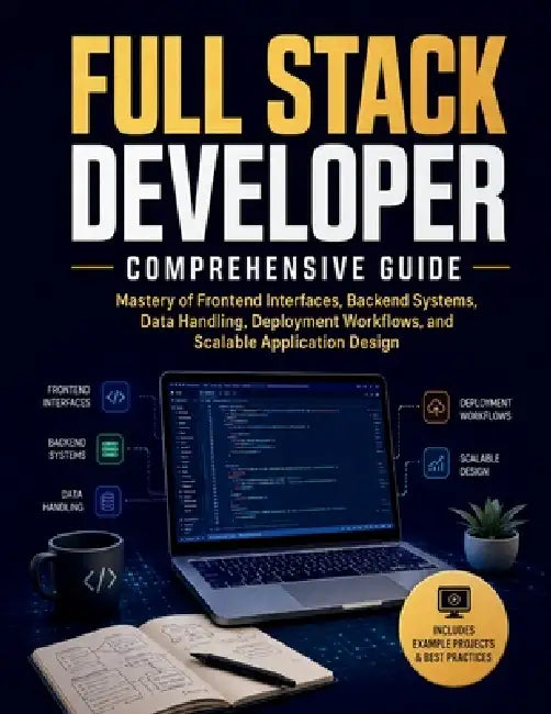 Full Stack Developer Comprehensive Guide: Mastery of Frontend Interfaces, Backend Systems, Data Handling, Deployment Workflows, and Scalable Applicati by Theo H. Marin