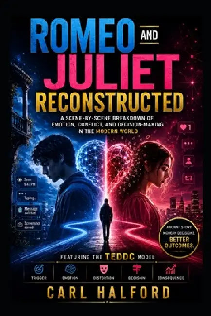 Romeo and Juliet Reconstructed: A Scene-by-Scene Breakdown of Emotion, Conflict, and Decision-Making in the Modern World by Winford International, Carl Halford (Chkz)