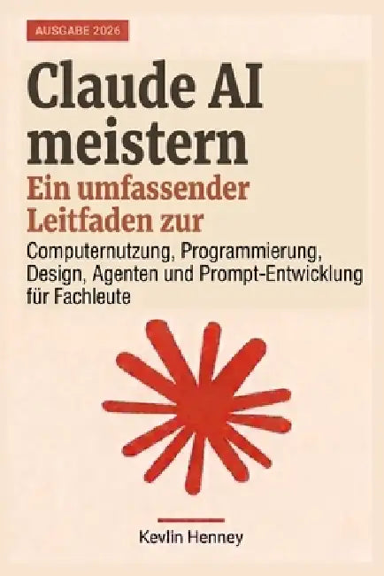 Claude AI meistern: Ein umfassender Leitfaden zur Computernutzung, Programmierung, Design, Agenten und Prompt-Entwicklung für Fachleute by Kevlin Henney
