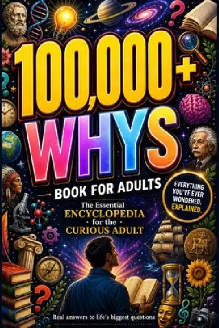 100,000 Whys Book for Adults: Real Answers to Life's Biggest Questions About Money, Psychology, Love, Technology, Science, and How Everything Works fo by John Wells